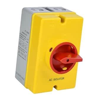 ZOOMELLA Disconnect Switch Disconnect Box For Emergency Disconnection ...
