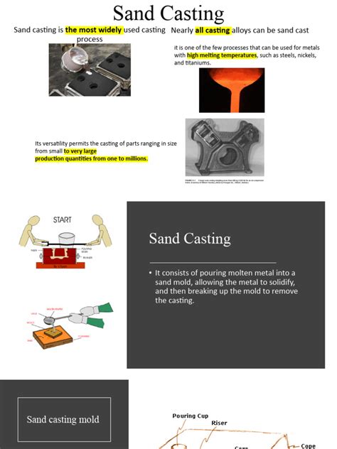 Sand Casting | PDF
