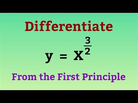 Image result for Differentiation From the First Principle Tutorial