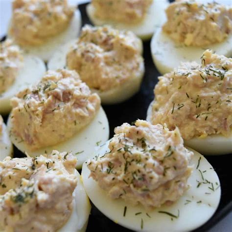 Tuna Deviled Eggs Calories at Georgia Sturt blog