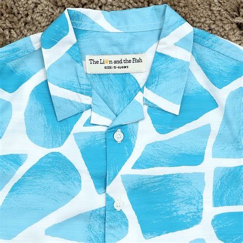 Buy Zaraffah Print Blue Casual Shirts for Boys Online