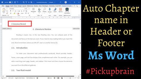 Image result for Date Format Chapter Header