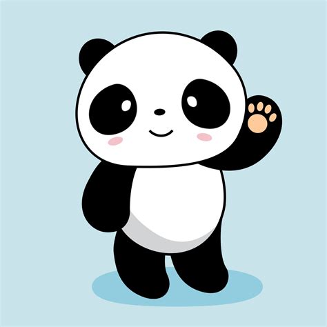 Image result for Cartoon Panda Hello