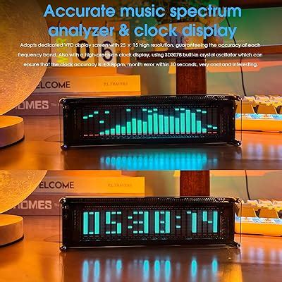 DoukAudio Nobsound AK2515 Pro Audio Spectrum Analyzer with VFD India | Ubuy