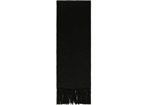 Givenchy Diagonal Logo Evening Scarf Black Price in India | Culture Circle