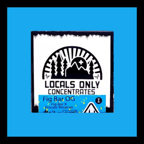 Locals Only | Fig Bar | 1g Live Resin (Wet Diamonds) | Buy Recreational ...