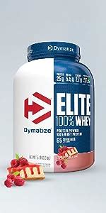 Dymatize Nutrition Elite 100% Whey Protein | Whey Protein Powder ...