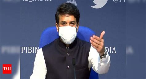 Anurag Thakur: Clarification on private sector LTA plan soon | India ...