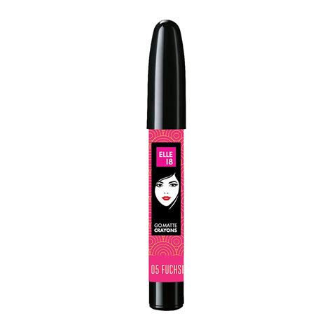 Buy Elle 18 Go Matte Lip Crayons, 05 Fuchsia Burst, 2.2 g Online at Low ...