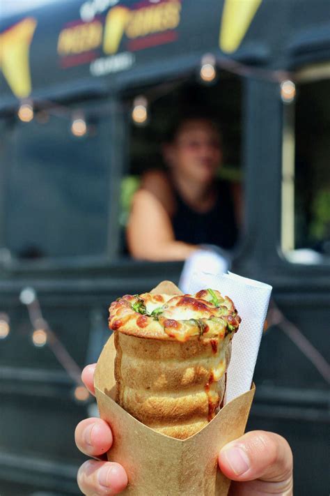 Norwalk pizza cone food truck puts twist on CT's favorite food