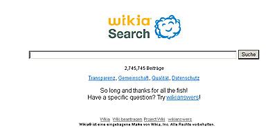 Image result for Wikia Search Controversy