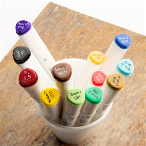 Buy Royal & Langnickel - Azure Dual Tip Alcohol Marker Set 13pc - Basic ...