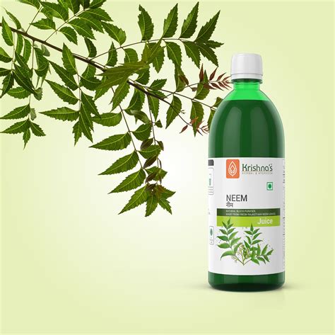 Buy Krishna's Ayurveda Neem Juice Natural Blood Purifier Online ...