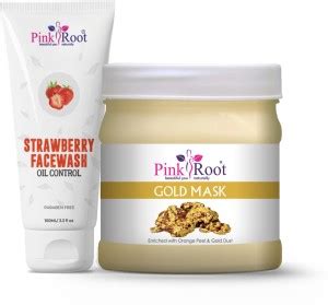 PINKROOT Strawberry Face Wash 100ml With Gold Mask 500ml Price in India ...