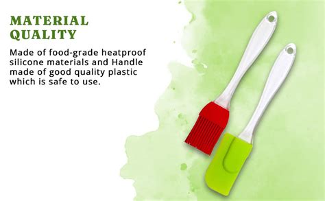 Buy YAJNAS Multipurpose Silicon Brush & Spatula for Kitchen Cooking ...