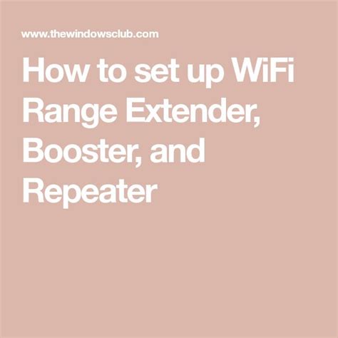 Wifi Repeater Quick Set Up 的图像结果