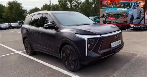 Mahindra XUV.e8 (XUV700 EV) spotted testing