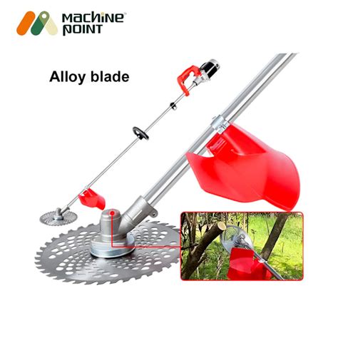 LEO Cordless Brush Cutter – 1000W, 24V Battery Powered Grass Cutter wi ...