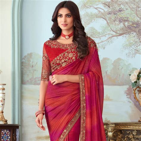 Buy Embroidered Sarees And Designer Sarees Online – StyleCaret