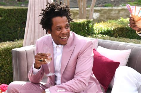 Jay-Z insists his suit at pre-Grammys 2020 brunch is mauve