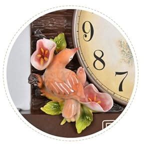 Three Secondz Plastic Cuckoo Wall Clock Living Bird Alarm Clock Bell ...