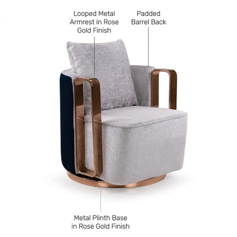 Buy Mirage Nine Seater Fog Grey Chenille Fabric Sofa at Durian