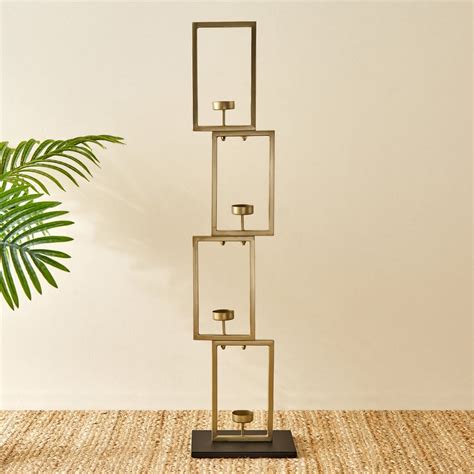 Buy Bernina Opulence Metal Multi Floor Candle Holder from Home Centre ...