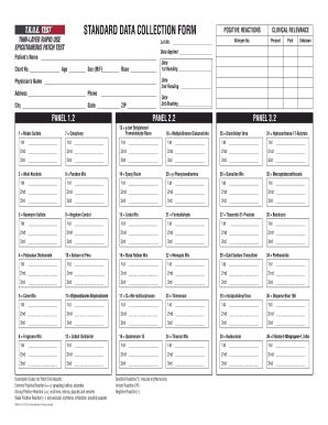 Data Collection Form - Fill and Sign Printable Template Online
