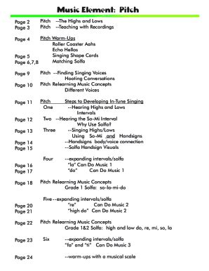 Fillable Online Chapter 2: The Elements of Pitch:Sound, Symbol, and ...