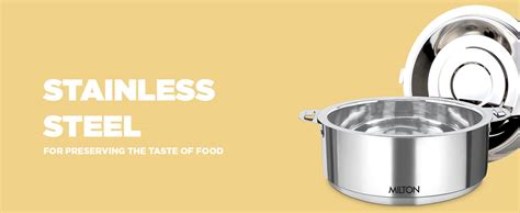 Buy MILTON Galaxia 5000 Double Walled Stainless Steel Casserole, 4.56 ...