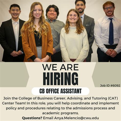 Anya Melencio on LinkedIn: CWU-Ellensburg students - I'm hiring! I'm ...