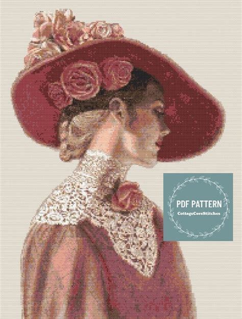 Image result for Victorian Cross Stitch Tutorial