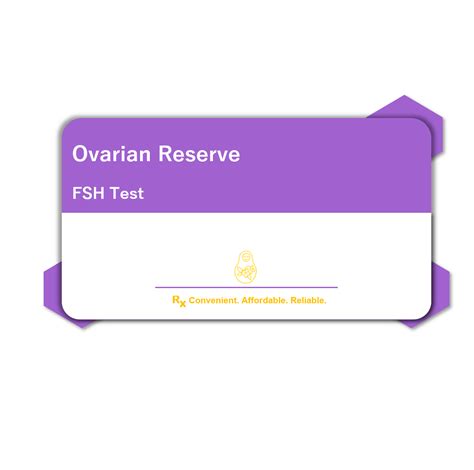 Ovarian Reserve - FSH Test | At-Home FSH Test for Ovarian Reserve