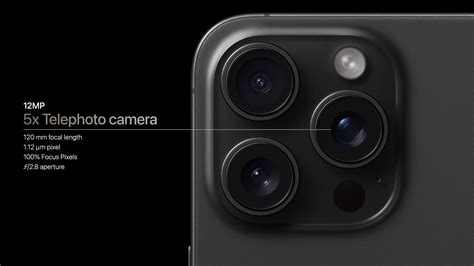 iPhone 15 Pro Max gets 5x telephoto lens | TechCrunch