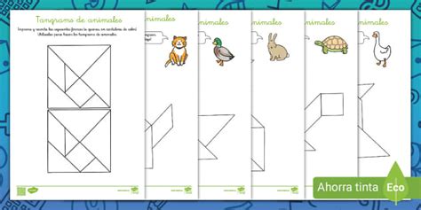 Cuadernillo: Tangrams de animales