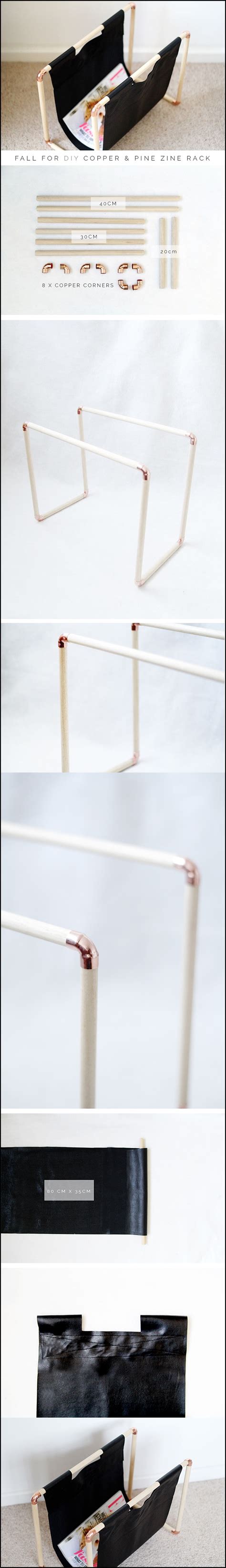 Wonderful DIY Magazine Rack