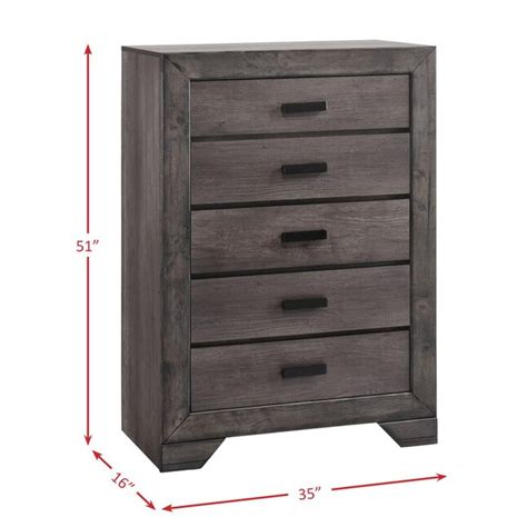 Picket House Furnishings Grayson Grey Oak Queen Bedroom Set in the ...