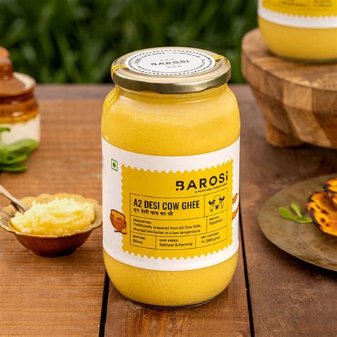 A2 Desi Cow Ghee 1 Ltr – Barosi