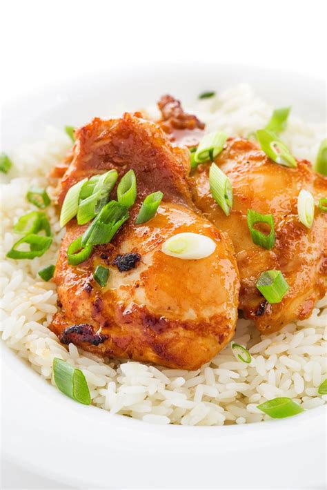 Teriyaki Baked Chicken Thighs - The Lemon Bowl®