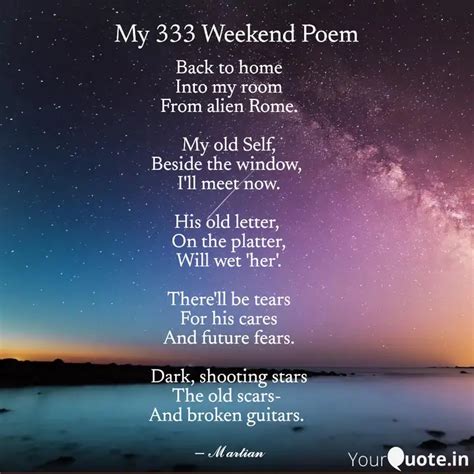 Back to home Into my room... | Quotes & Writings by Martian Mirth ...
