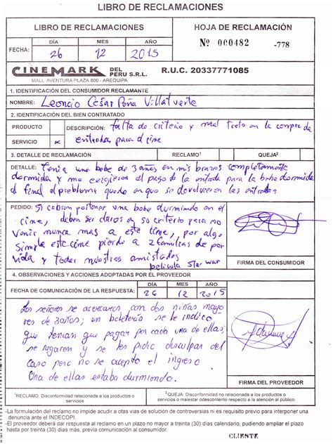 Como Escribir En El Libro De Reclamaciones - Leer un Libro
