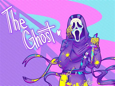 Adorable Ghost Face Cute Wallpaper for Your Device