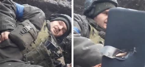 Ukrainian Soldier's Smartphone Saves His Life By Stopping A Bullet