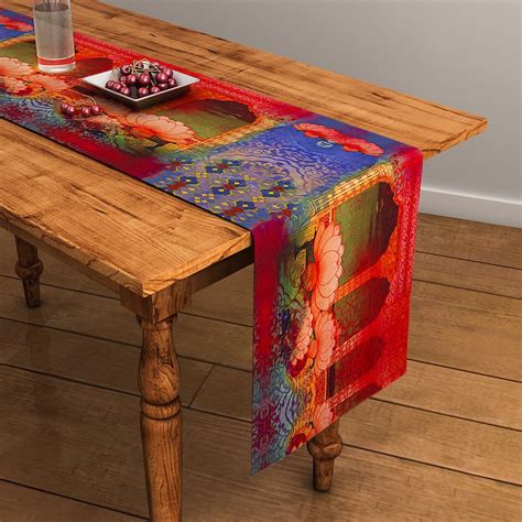 Buy SEJ by Nisha Gupta Dining Table Runner for Center Table | Table ...
