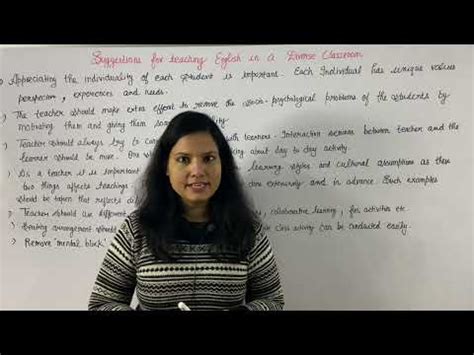 Challenges of Teaching Language in a Diverse Classroom Video Lecture ...