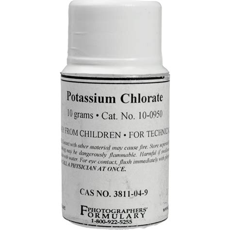 Photographers' Formulary Potassium Chlorate (10g) 10-0950 10G