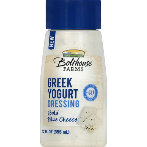 Bolthouse Farms Dressing, Greek Yogurt, Bold Blue Cheese (12 fl oz ...