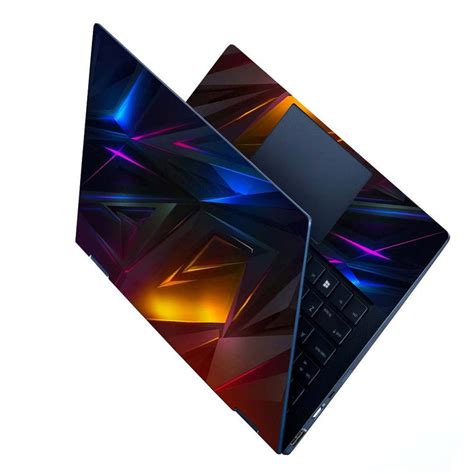 Full Panel Laptop Skin - Colorful 3D Pattern – SkinsLegend