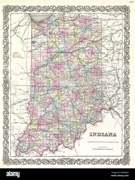 State Map Of Indiana Cities - Map Of Indiana - Indiana has borders with ...