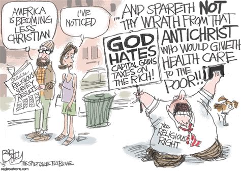 Freedom Of Religion Political Cartoon - based on vs according to faith